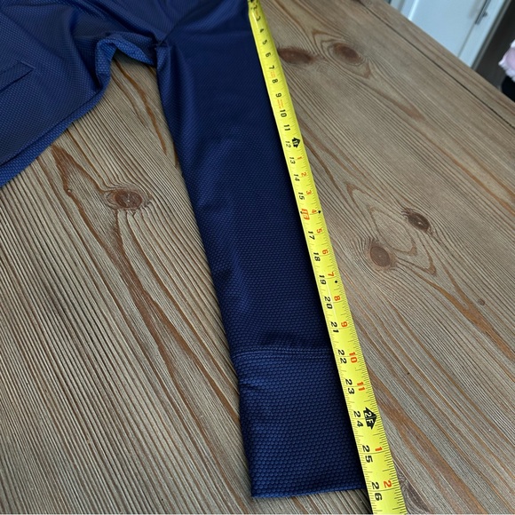 TOMMY BAHAMA GOLF FULL ZIP LIGHTWEIGHT NAVY BLUE JACKET ACTIVE WEAR ATHLEISURE - Picture 15 of 16